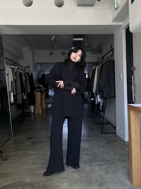 「アイテム（スウェットパンツ）」を使った、SAY.さん（レディース・158cm・30代）の秋コーディネート