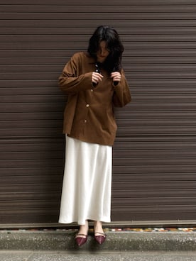 「MICA&DEAL（マイカ＆ディール）のアイテム」を使った、SAY.さん（レディース・158cm）の秋コーディネート