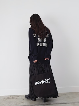 「バックロゴ」｜SAY.さん（レディース・158cm）の秋コーディネート
