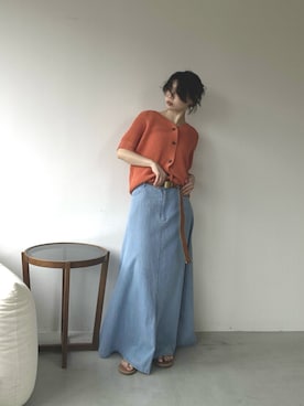 「MICA&DEAL（マイカ＆ディール）のアイテム」を使った、SAY.さん（レディース・158cm）の春コーディネート