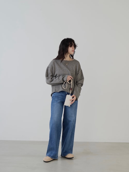 RED CARD TOKYO】35th Anniversary wide-ワイドストレートデニム