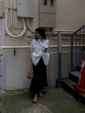 「アイテム（シャツ/ブラウス）」を使った、SAY.さん（レディース・158cm・30代）の夏コーディネート