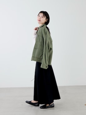 「MICA&DEAL（マイカ＆ディール）のアイテム」を使った、SAY.さん（レディース・158cm）の秋コーディネート