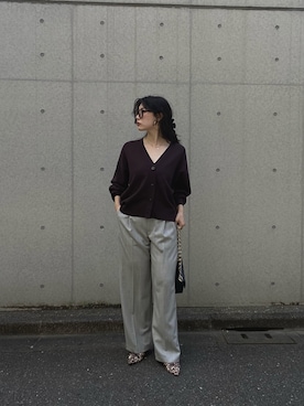 「アイテム（カーディガン/ボレロ）」を使った、SAY.さん（レディース・158cm・30代）の夏コーディネート