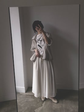 「MICA&DEAL（マイカ＆ディール）のアイテム」を使った、SAY.さん（レディース・158cm）の春コーディネート