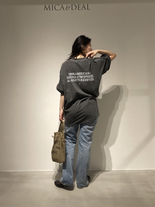 ★専用★ Americana バッグジップロゴTシャツ　ラグランカットソー 楽天市場】アメリカーナ（ブランドアメリカーナ）（Tシャツ