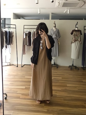 「MICA&DEAL（マイカ＆ディール）のアイテム」を使った、SAY.さん（レディース・158cm）の夏コーディネート