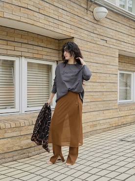 SAY.さん（レディース・158cm）の秋コーディネート