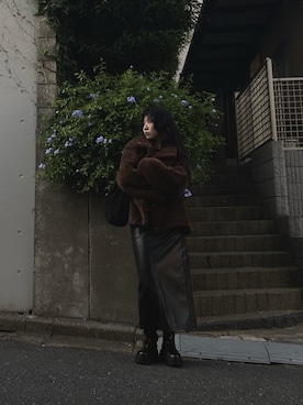 「アイテム（ブルゾン）」を使った、SAY.さん（レディース・158cm・30代）の秋コーディネート