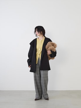 「アイテム（その他アウター）」を使った、SAY.さん（レディース・158cm・30代）の秋コーディネート