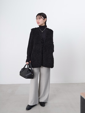 「サムホール」｜SAY.さん（レディース・158cm）の冬コーディネート