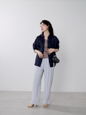 「MICA&DEAL（マイカ＆ディール）のアイテム」を使った、SAY.さん（レディース・158cm）の春コーディネート