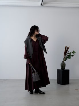 「アイテム（カーディガン/ボレロ）」を使った、SAY.さん（レディース・158cm・30代）の夏コーディネート