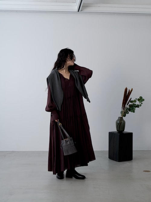 ミラノリブショートカーディガン〈アンサンブル対応〉〈セットアップ