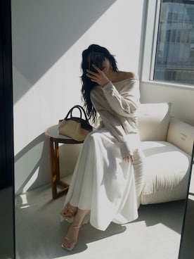 「LORISTELLA（ロリステッラ）のアイテム」を使った、SAY.さん（レディース・158cm）の冬コーディネート