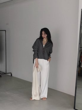 「アイテム（パンツ）」を使った、SAY.さん（レディース・158cm・30代）の夏コーディネート