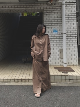 「marmors（マルモア）のアイテム」を使った、SAY.さん（レディース・158cm）の夏コーディネート