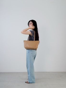 「アイテム（ボストンバッグ）」を使った、SAY.さん（レディース・158cm・30代）の夏コーディネート