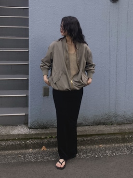 「MICA&DEAL（マイカ＆ディール）のアイテム」を使った、SAY.さん（レディース・158cm）の秋コーディネート