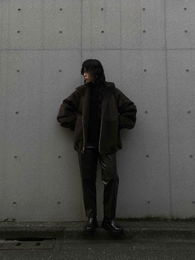 「アイテム（ブルゾン）」を使った、SAY.さん（レディース・158cm・30代）の秋コーディネート