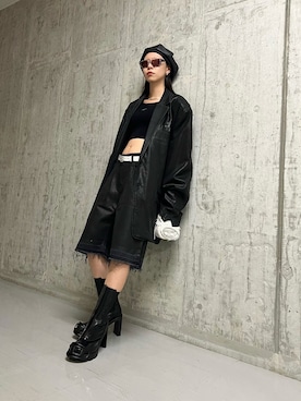 Hina Nakahoriさん（レディース・159cm）の秋コーディネート