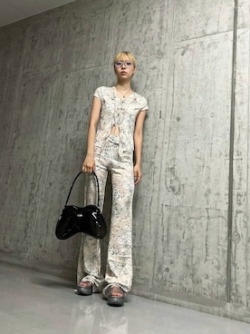 Hina Nakahoriさん（レディース・159cm）の秋コーディネート