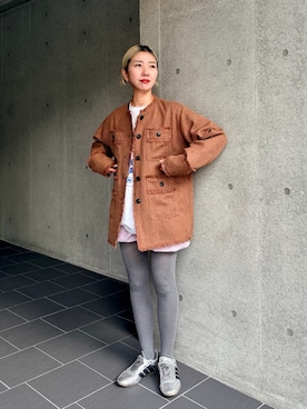 「EN NEUME（エンノイム）のアイテム」を使った、MIYUKIさん（レディース・163cm）の冬コーディネート