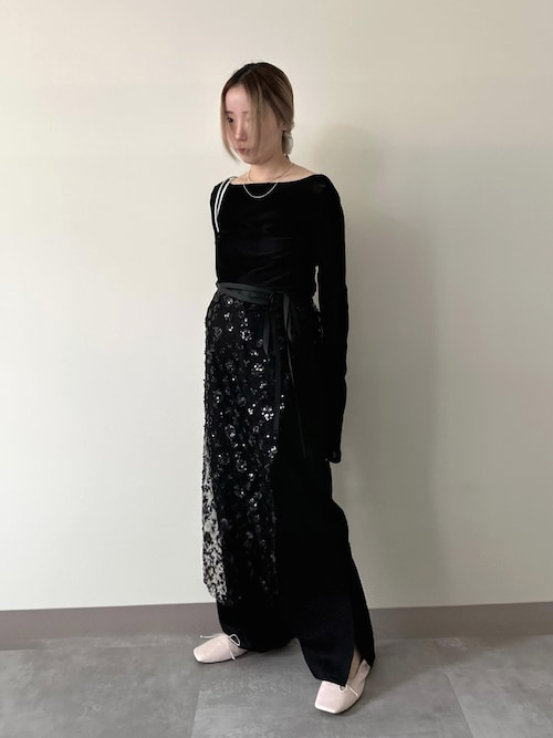 スカート EN NEUME Sequin Layered Skirt EN NEUME スカート Sequin Layered Skirt : ZOZOTOWN Yahoo!店