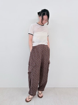 「EN NEUME（エンノイム）のアイテム」を使った、Mayuさん（レディース・153cm）の春コーディネート