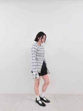 「EN NEUME（エンノイム）のアイテム」を使った、Mayuさん（レディース・153cm）の夏コーディネート