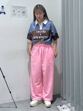 「ALAND（エーランド）のアイテム」を使った、シラベさん（レディース・163cm）の春コーディネート