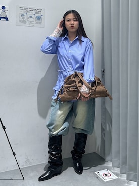 シラベさん(レディース・163cm)の冬コーディネート