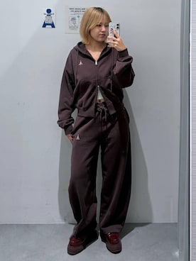 「ALAND（エーランド）のアイテム」を使った、シラベさん（レディース・163cm）の秋コーディネート
