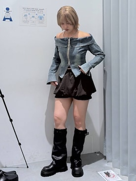 「3.3 Field Trip （3.3フィールドトリップ）のアイテム」を使った、シラベさん（レディース・163cm）の夏コーディネート
