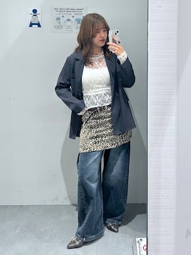 シラベさん(レディース・163cm)の冬コーディネート