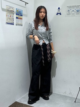 shirabe108さん（レディース・163cm）の冬コーディネート
