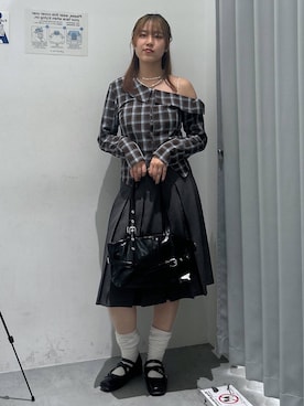 「3.3 Field Trip （3.3フィールドトリップ）のアイテム」を使った、シラベさん（レディース・163cm）の春コーディネート