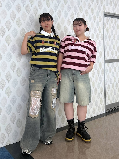 【2025SS】ダメージレースデニムパンツ