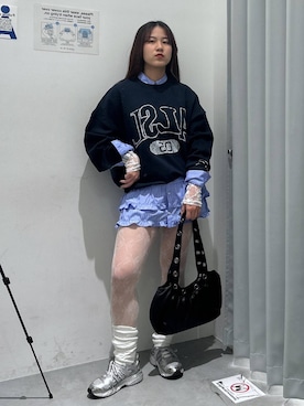 「ALAND（エーランド）のアイテム」を使った、シラベさん（レディース・163cm）の冬コーディネート