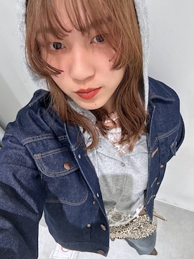 「3.3 Field Trip （3.3フィールドトリップ）のアイテム」を使った、シラベさん（レディース・163cm）の春コーディネート