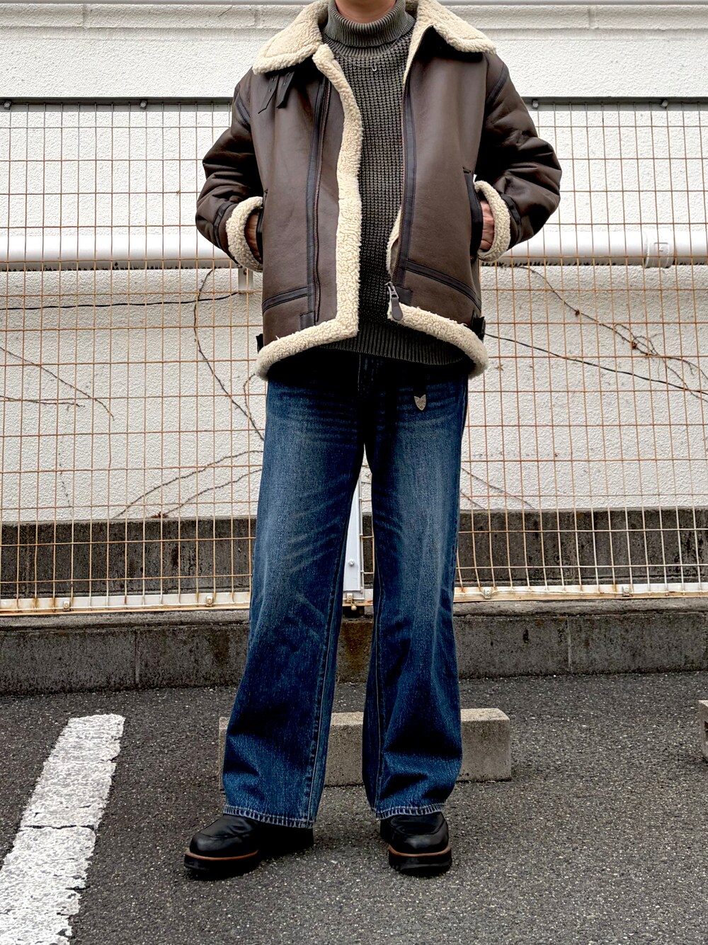 Schott ブラック ムートンジャケット L 楽天市場】schott ムートンの通販