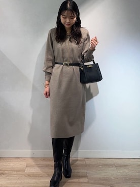 mutsumi endoさん（レディース・164cm）の秋コーディネート