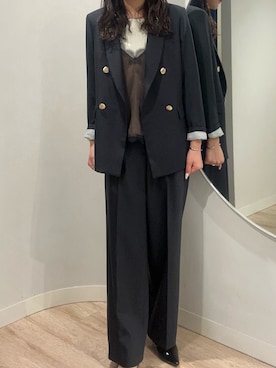 「アイテム（キャミソール）」を使った、mutsumi endoさん（メンズ・164cm）の秋コーディネート