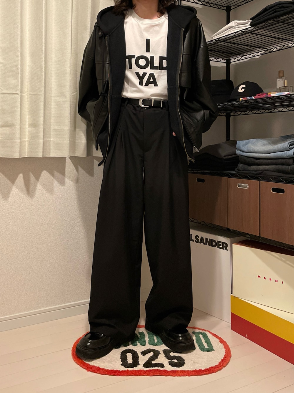 MARNI ピアスローファー レディース 36 厚底 牛革 マルニ ローファー