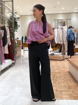 「アイテム（サンダル）」を使った、ggakemさん（レディース・158cm）の夏コーディネート