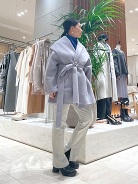 「アイテム（パンツ）」を使った、ggakemさん（レディース・158cm）の秋コーディネート