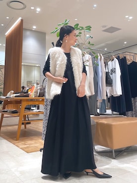 「アイテム（ピアス（両耳用））」を使った、ggakemさん（レディース・158cm）の秋コーディネート