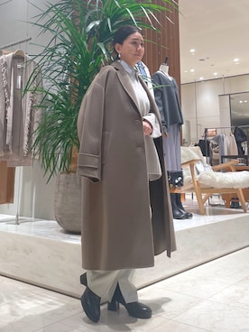 「アイテム（その他アウター）」を使った、ggakemさん（レディース・158cm）の秋コーディネート