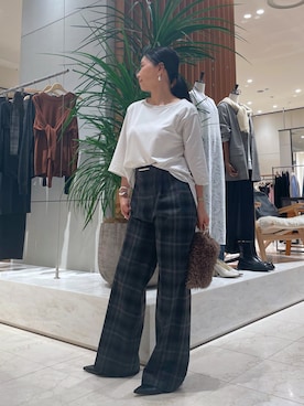 「アイテム（ピアス（両耳用））」を使った、ggakemさん（レディース・158cm）の秋コーディネート