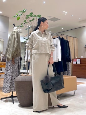 「アイテム（キーホルダー）」を使った、ggakemさん（レディース・158cm）の秋コーディネート